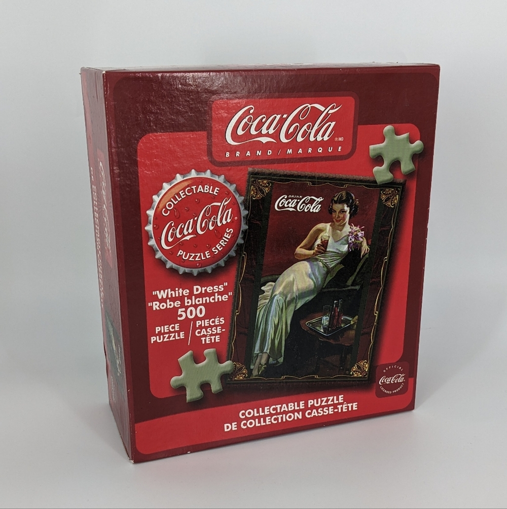 Coca-Cola Coke "White Dress" Puzzle 500 Pieces